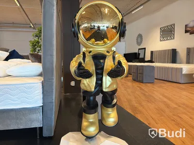 Astronaut, guld/ svart