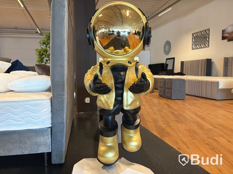 Astronaut, guld/ svart