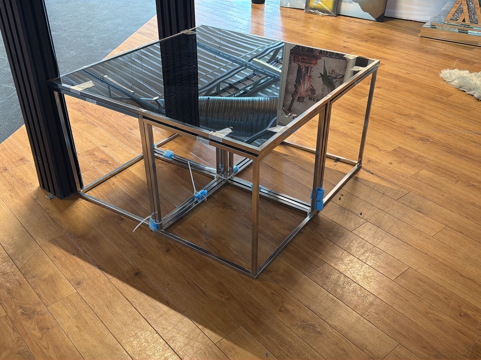 Soffbord, 5 del, svart