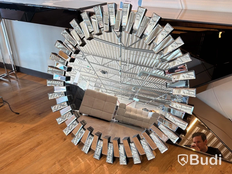 Rund spegel, ∅ 90 cm