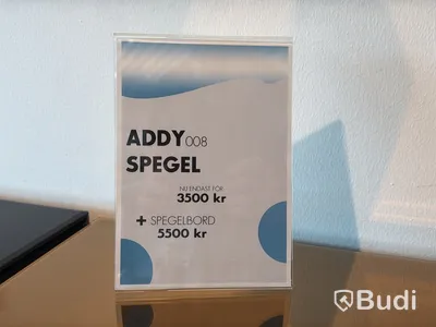 Avlastnings-/ spegelbord i bronstonat spegelglas