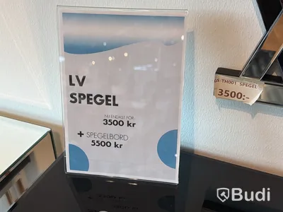 Avlastnings-/ spegelbord med spegel