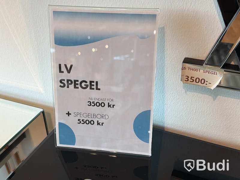 Avlastnings-/ spegelbord med spegel
