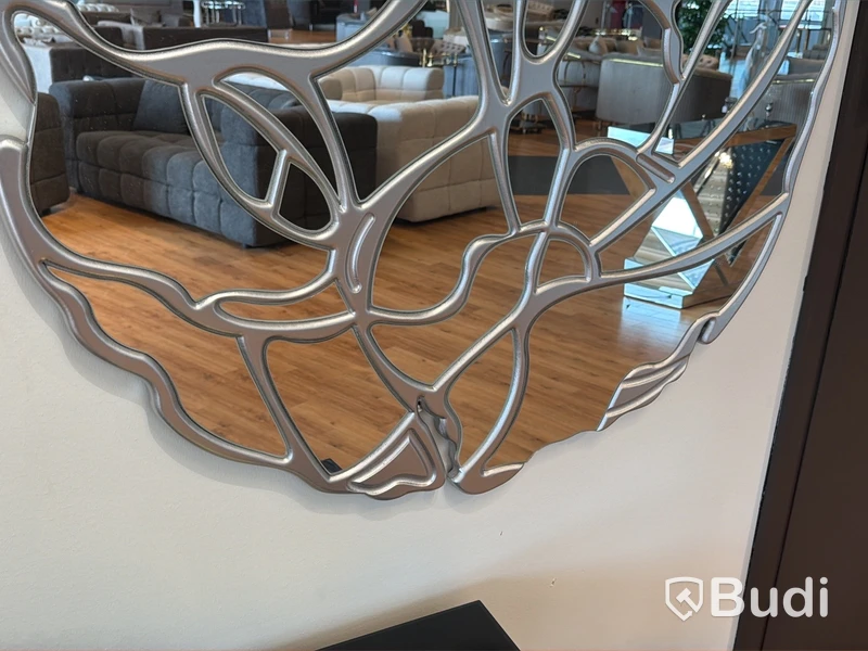 Spegel, silver, ∅ 90 cm