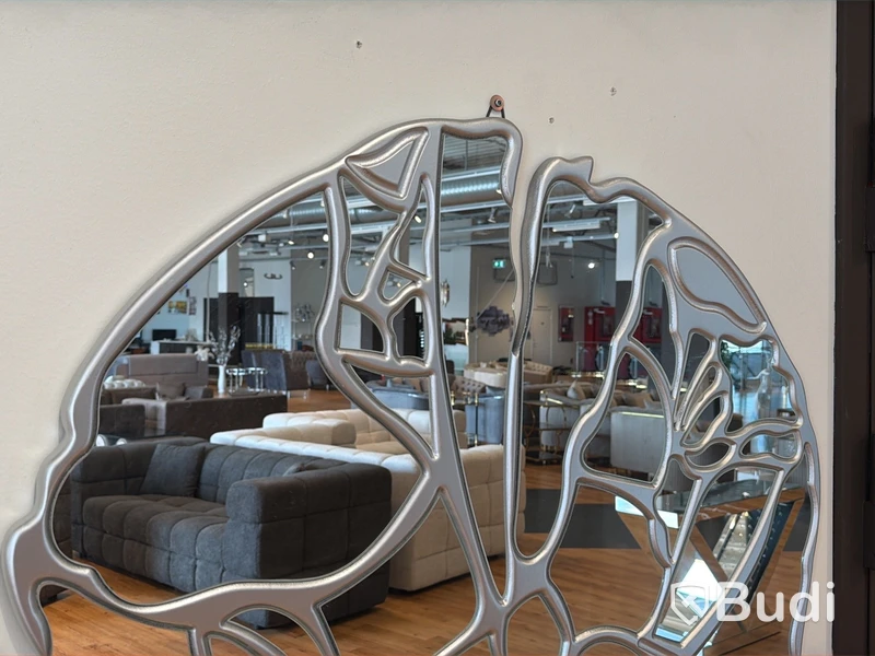 Spegel, silver, ∅ 90 cm
