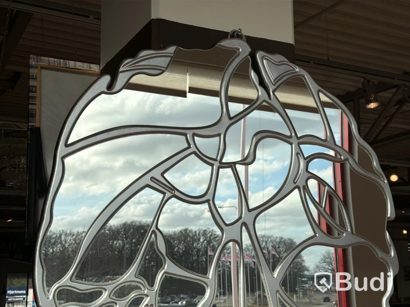 Spegel, silver, ∅ 90 cm