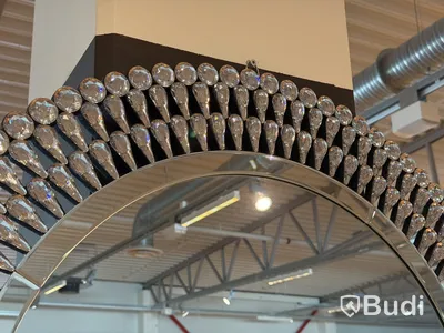 Rund spegel, ∅ 90 cm
