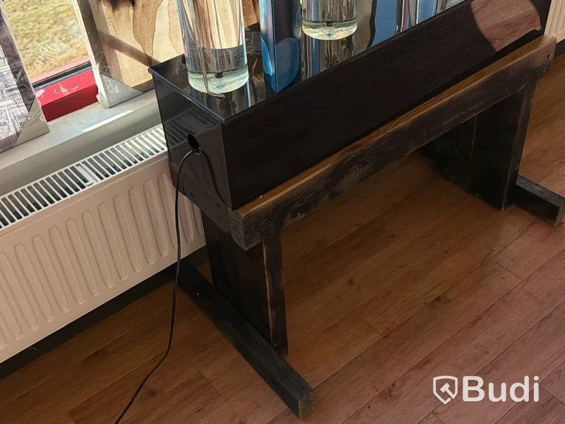 LED bar cabinets, hylla med bubblor och LED belysning, 3 st, höjd 200 cm