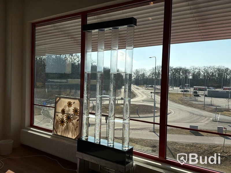 LED bar cabinets, hylla med bubblor och LED belysning, 3 st, höjd 200 cm