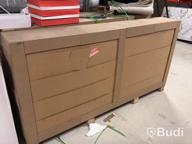 LED bar cabinets, hylla med bubblor och LED belysning, 3 st, höjd 200 cm, NYA