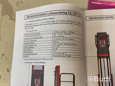 Pelarlift, LockHard Uplift 5 120 -2023
