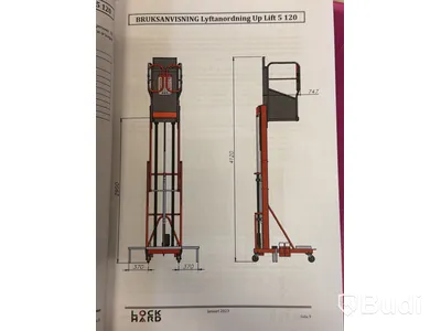 Pelarlift, LockHard Uplift 5 120 -2023