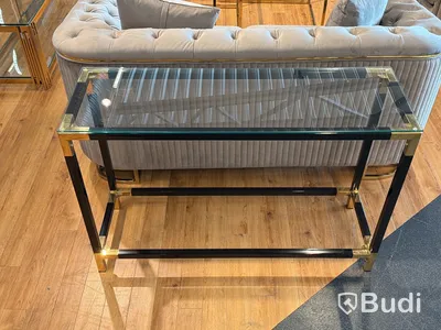 Sidobord i svart/ guld