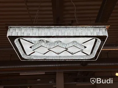 2 st taklampa, LED, ca 110x70 cm