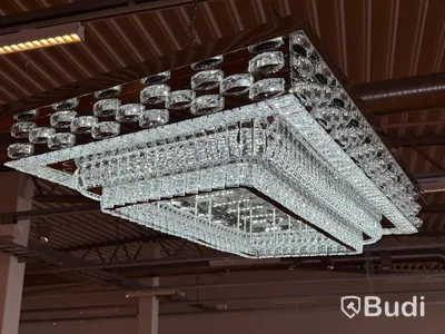 2 st taklampa, LED, ca 110x70 cm
