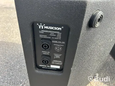 Högtalare Musicson POL-15X, 2 st