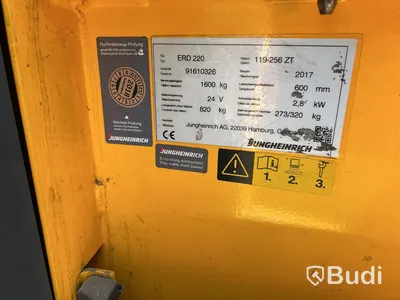 Truck Jungheinrich ERD 220, 2017, 1600 kg