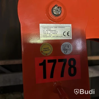 Lyftkran Hydrobull, HB1000, hjulburen