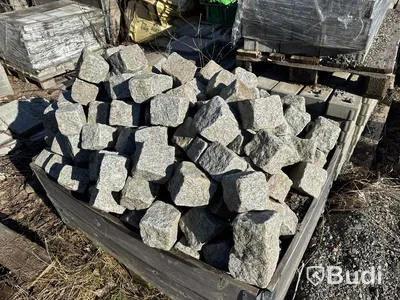 Parti med Gatsten, trädgårdssten, Natursten, ca 10 pall