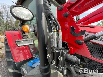 Traktor Massey Ferguson -2023 | Mf 5s.125 | Vikplog & Sandspridare