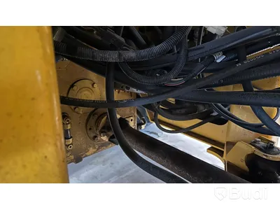 Wheel loader HAITU ZL918D with folding plow, bucket, lifting boom, forks, lowered 50 mm tow ball