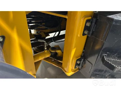 Wheel loader HAITU ZL918D with folding plow, bucket, lifting boom, forks, lowered 50 mm tow ball
