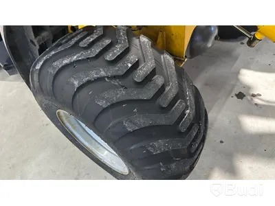 Wheel loader HAITU ZL918D with folding plow, bucket, lifting boom, forks, lowered 50 mm tow ball