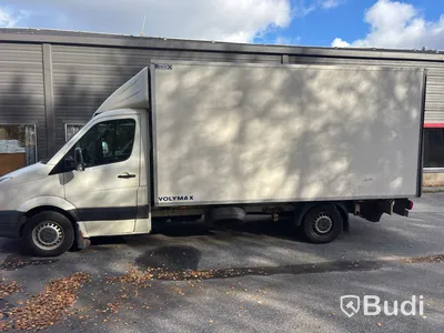 Transportbil Volkswagen Crafter, skåpbil, bakgavellyft