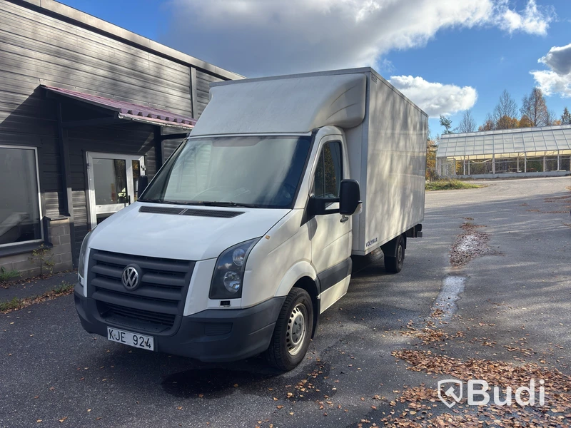 Transportbil Volkswagen Crafter, skåpbil, bakgavellyft