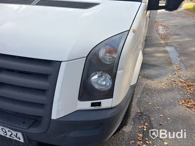 Transportbil Volkswagen Crafter, skåpbil, bakgavellyft