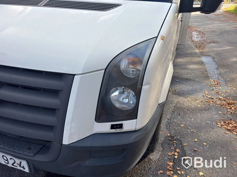 Transportbil Volkswagen Crafter, skåpbil, bakgavellyft