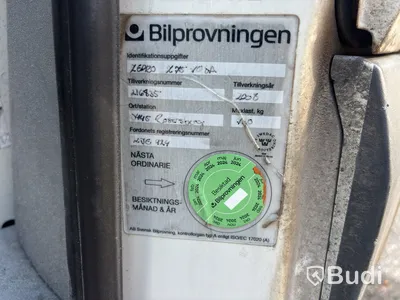 Transportbil Volkswagen Crafter, skåpbil, bakgavellyft