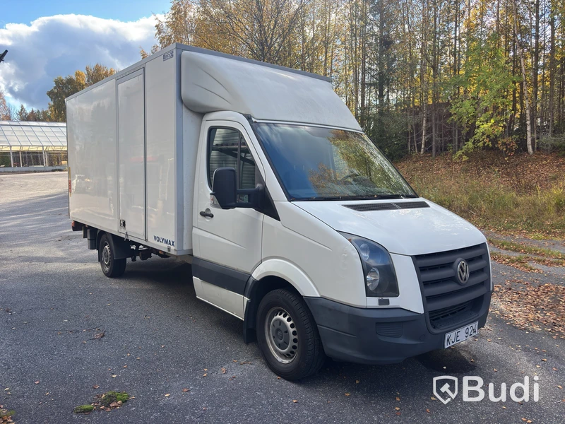 Transportbil Volkswagen Crafter, skåpbil, bakgavellyft