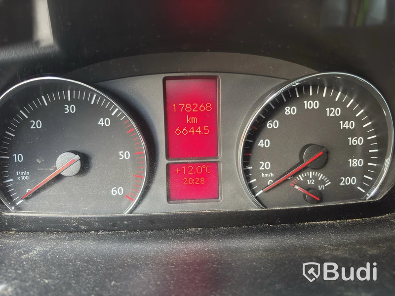Transportbil Volkswagen Crafter, skåpbil, bakgavellyft