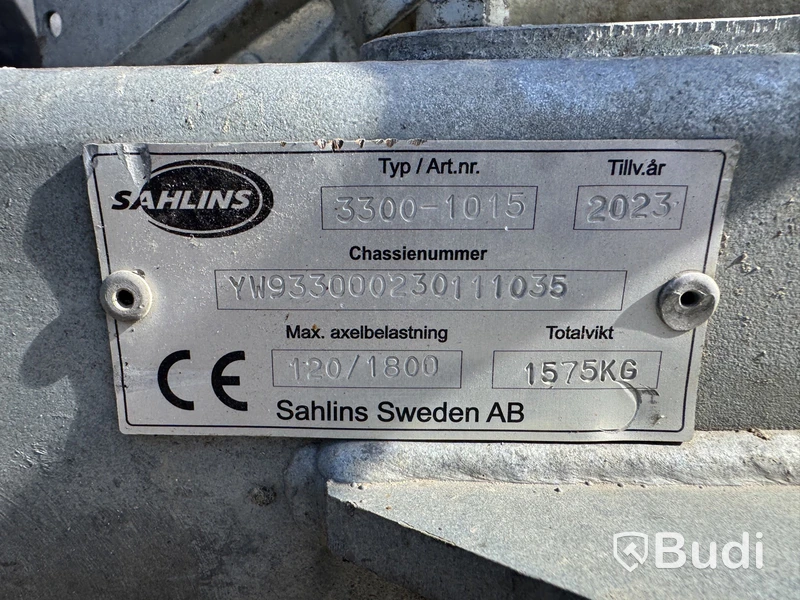 Kabelvinsch Sahlins PBK 3300 -2023