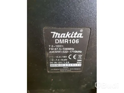 Makita DMR106 Byggradio med Bluetooth funktion