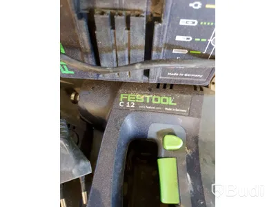 FESTOOL 2ST Skruvdragare TDK 12 OCH C12 med några tillbehör samt laddare och låda