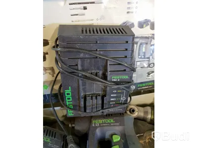 FESTOOL 2ST Skruvdragare TDK 12 OCH C12 med några tillbehör samt laddare och låda