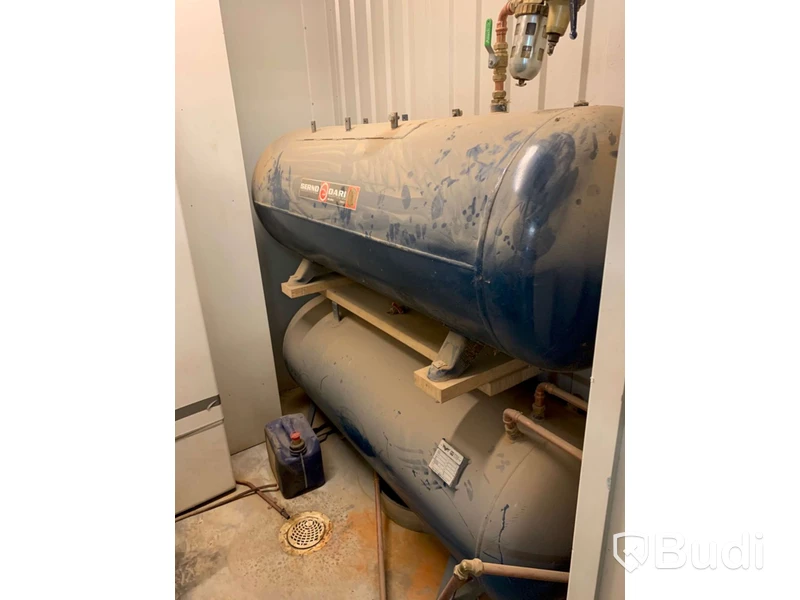 ALMIG Verkstadskompressor Belt Drive  V 500L, TS 150/-10C, PS 11 /- 0 Bar, 2 tankar