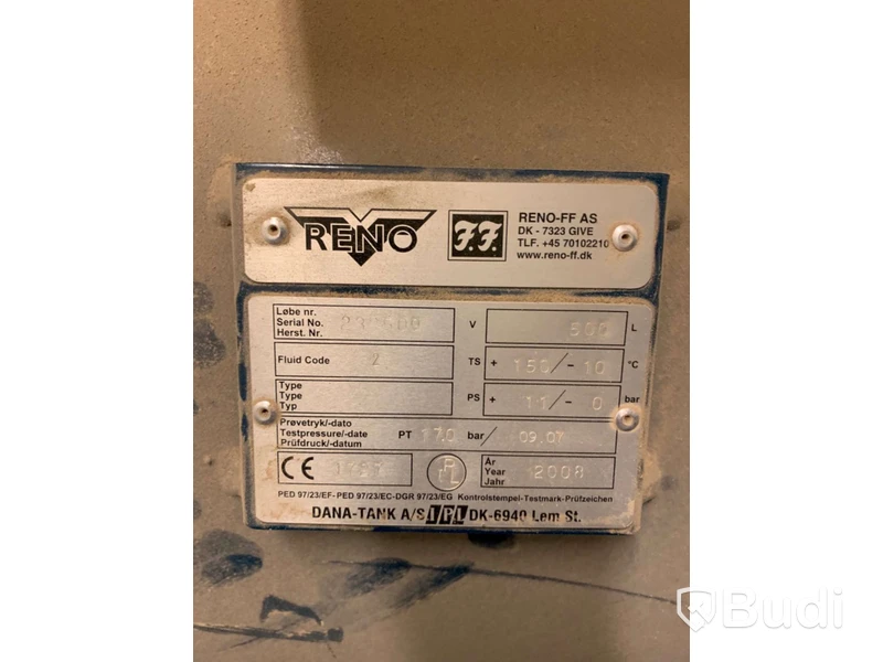 ALMIG Verkstadskompressor Belt Drive  V 500L, TS 150/-10C, PS 11 /- 0 Bar, 2 tankar
