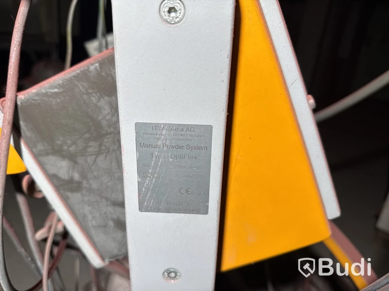 Gema OptiFlex B maskin för pulverlackering