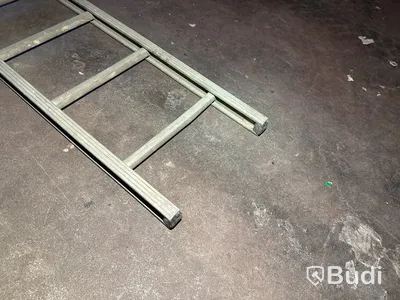 Stege 5 meter, aluminium