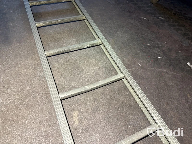 Stege 5 meter, aluminium