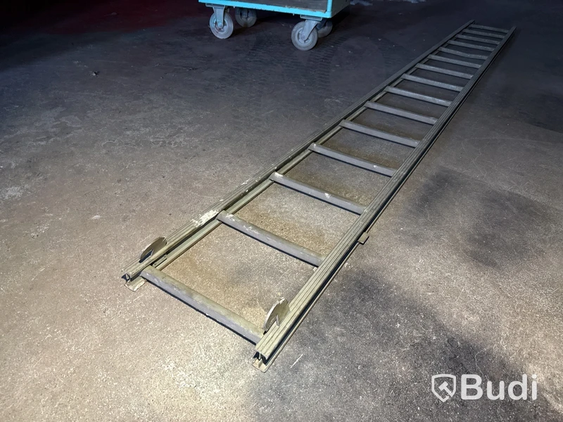 Stege 5 meter, aluminium
