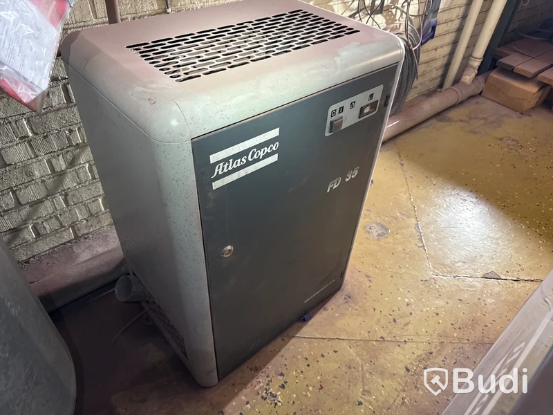 Kompressor Atlas Copco inkl. tank m.m.