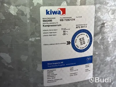 Kompressor Atlas Copco inkl. tank m.m.