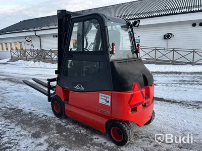Gaffeltruck Linde  E25S 2011 med långgafflar