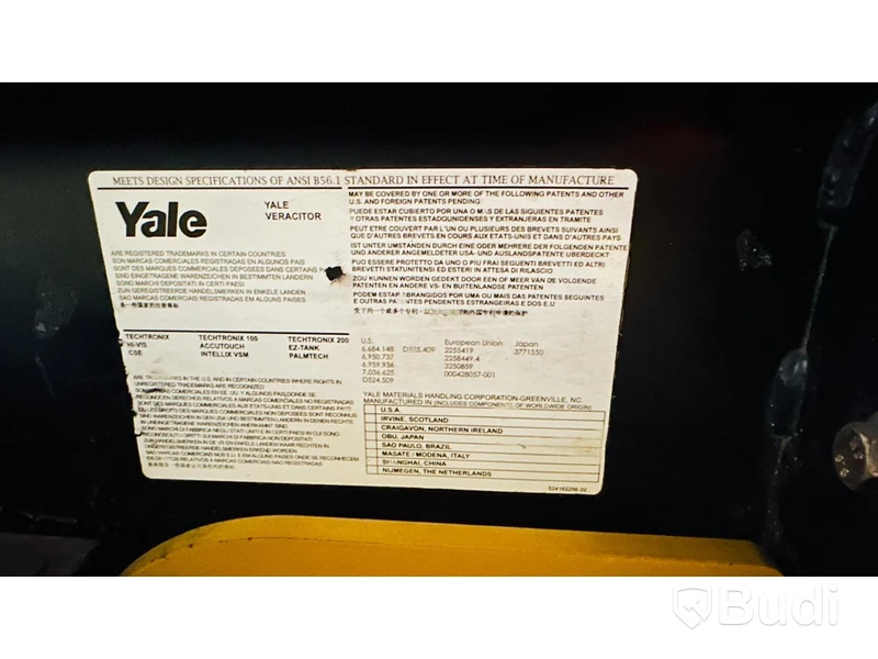 Motviktstruck Yale ERP20VF -2009