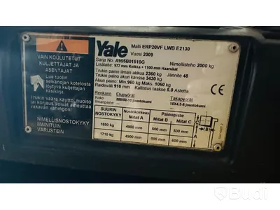 Motviktstruck Yale ERP20VF -2009