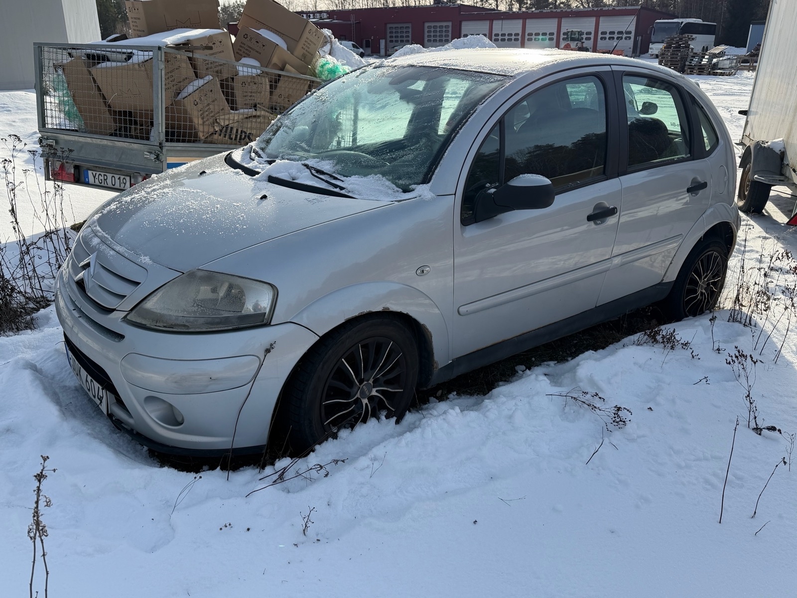 Citroën C3 1.6 HDi FAP Manuell, 109hk - 2009 - reparations/ reservdelsobjekt